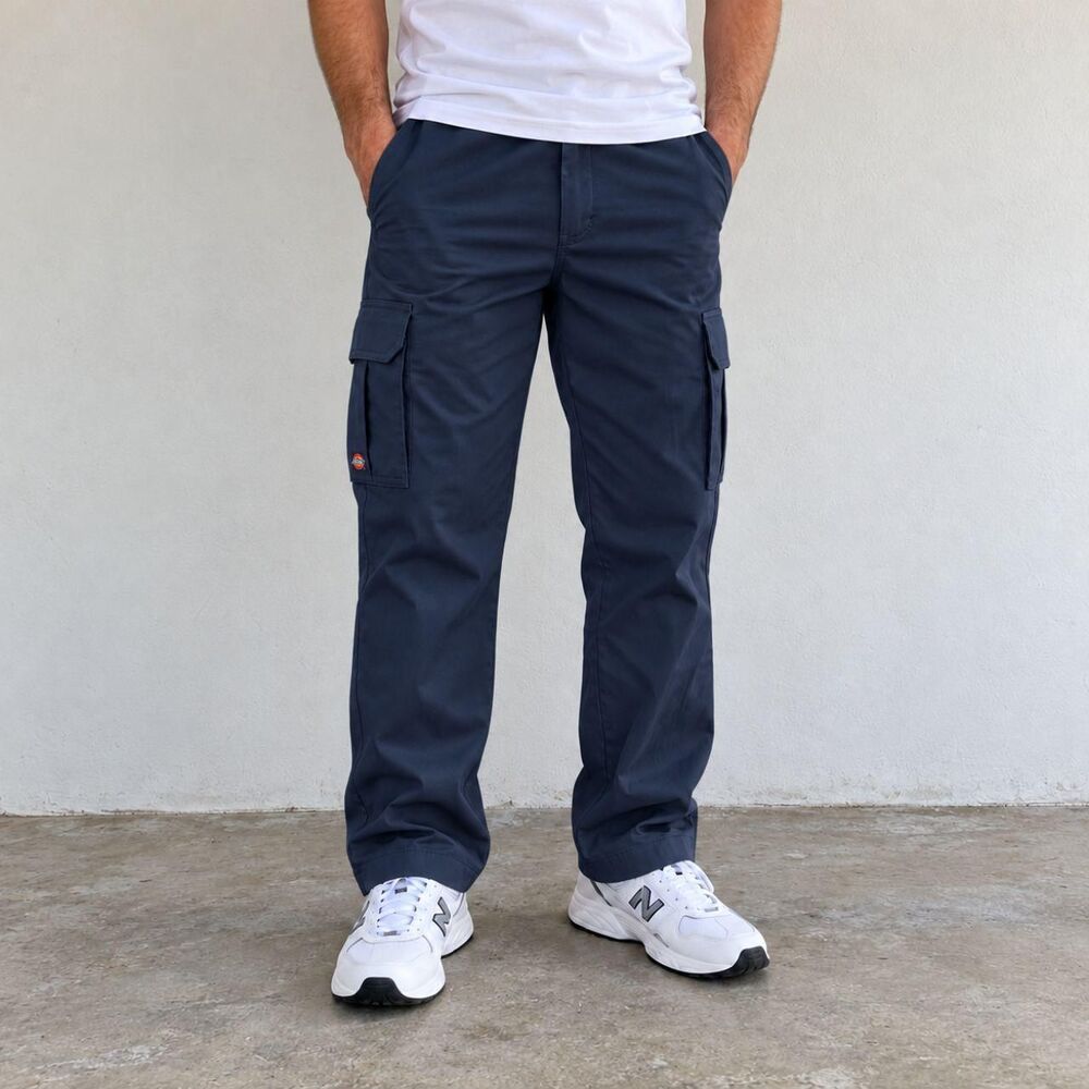 Dickies Navy 40x32 Regular Fit Flex Cargo Pants w/Cell Pkt NWT